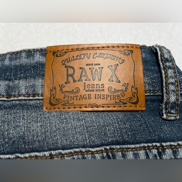 Raw X Jeans Vintage Inspired Standard Size 30 x 30 - Picture 14 of 14